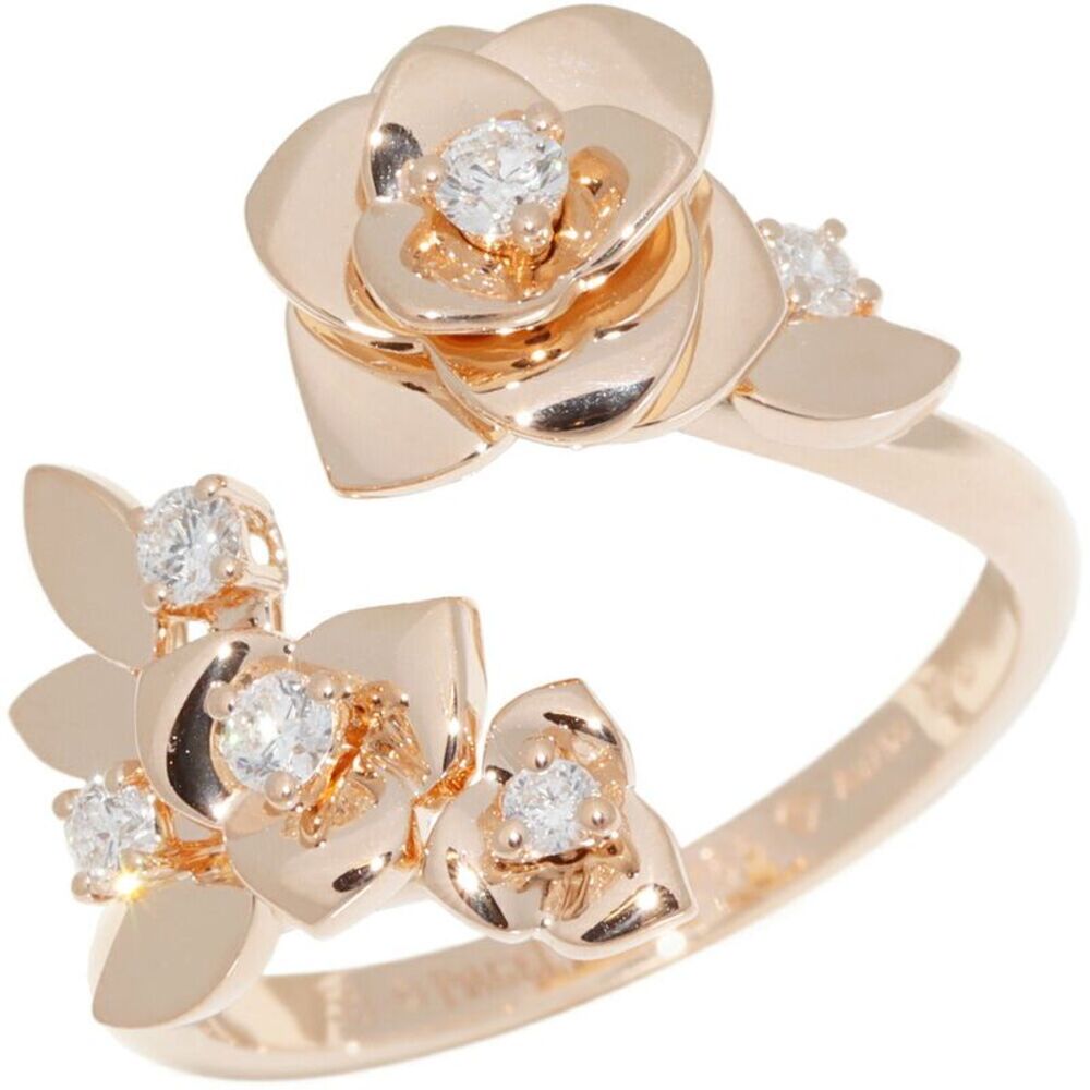 Piaget K18PG Diamond Ring